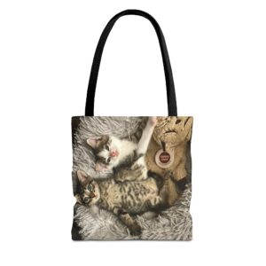 living-the-good-life-kitten-tote-bag
